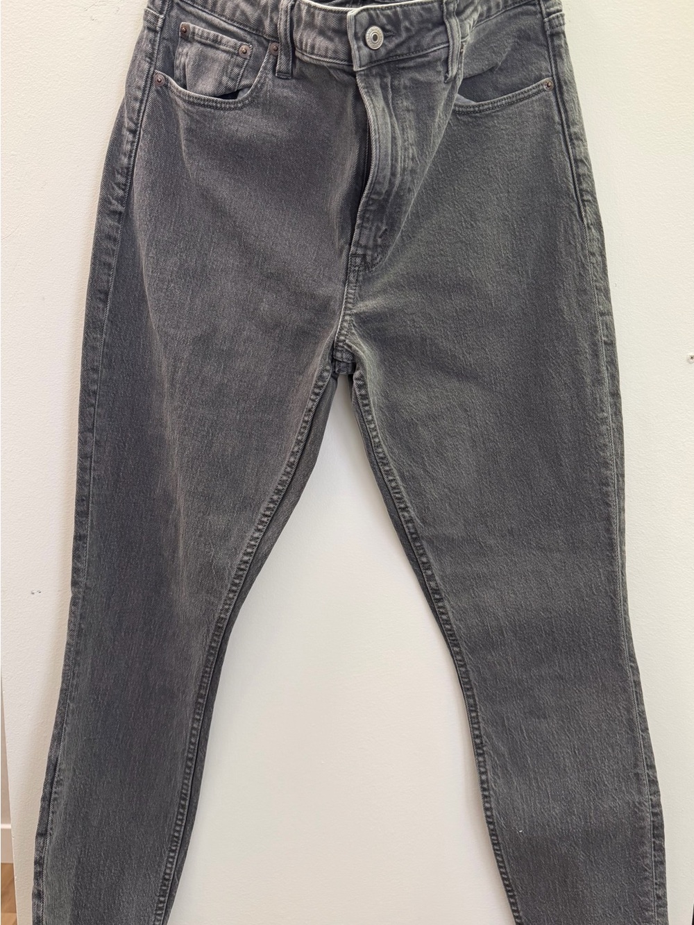 Abercrombie & Fitch Women's Skinny Jeans - Charcoal Gray
